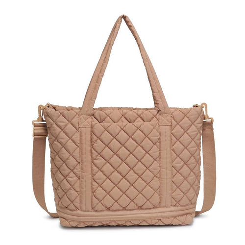 Lanya Quilted Nylon Tote