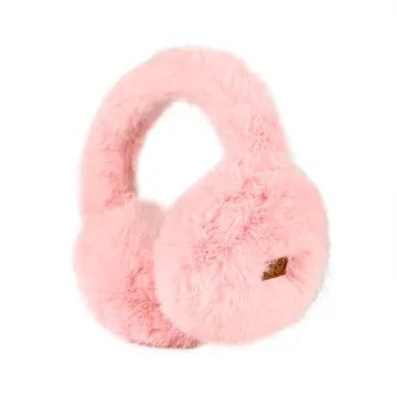 Faux fur earmuffs various colors