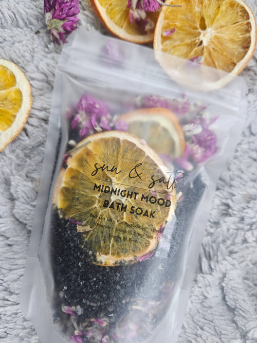 Midnight Mood Bath Soak - Natural Bath Salt