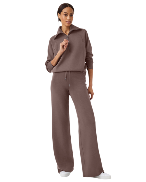 Spanx Air essential smoke wide leg pant