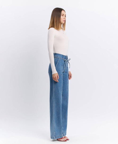 Rhonda tie waist jeans