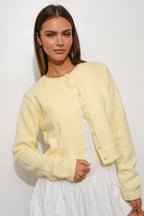 Grace yellow cardigan