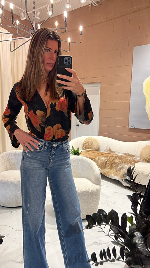 Carman Floral Bodysuit