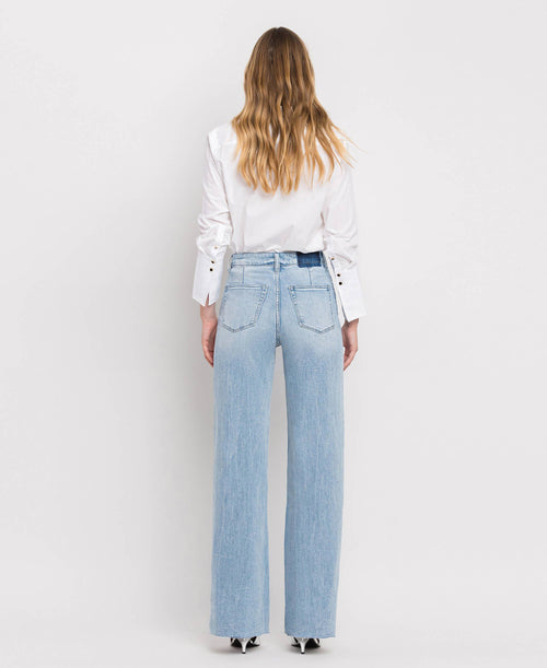 Bella super high rise wide leg Jeans