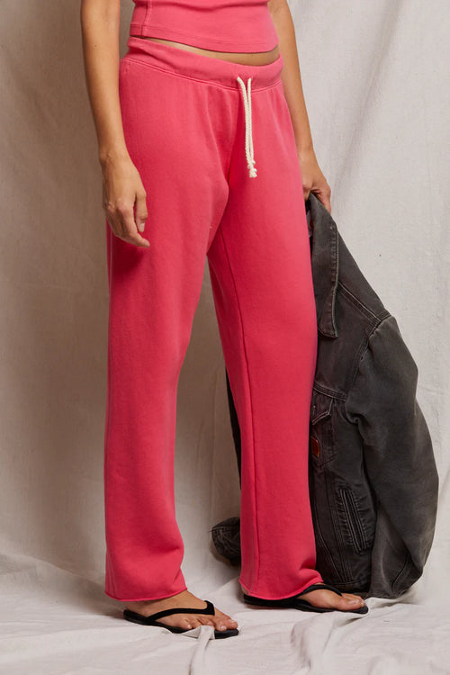 Collins fleece pant pink bloom