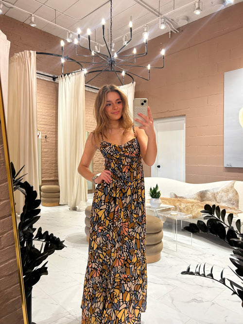 Flora maxi dress