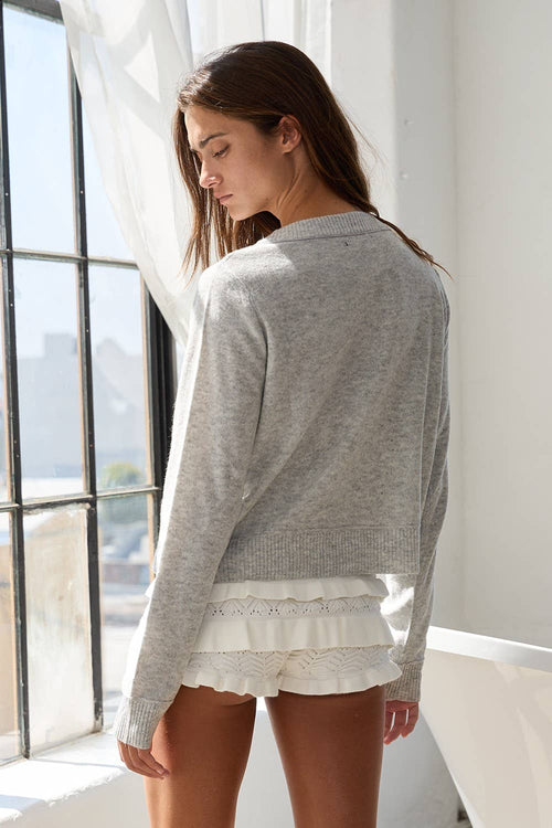 Lydia grey cardigan