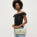 Ada Clutch Crossbody: Sage