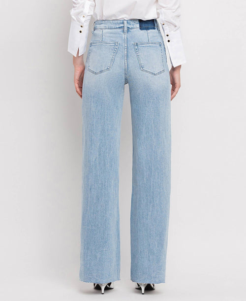 Bella super high rise wide leg Jeans