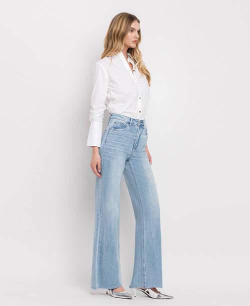 Bella super high rise wide leg Jeans