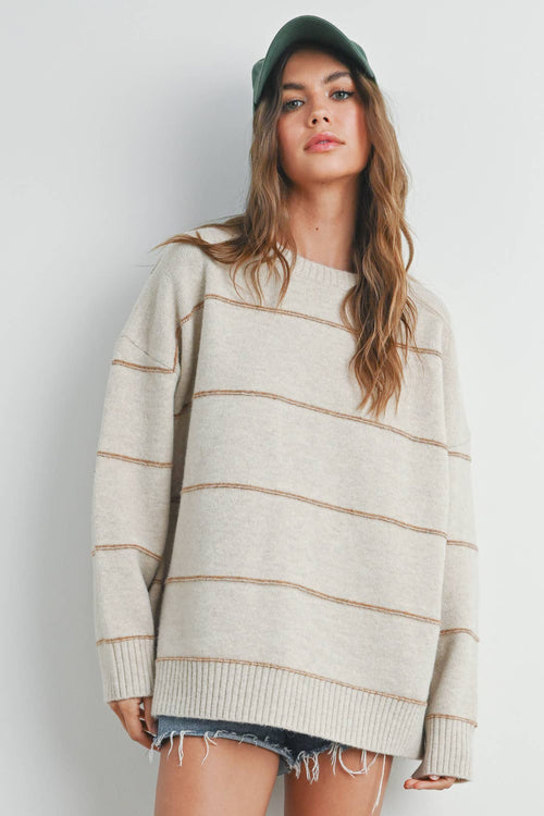 Abby striped sweater