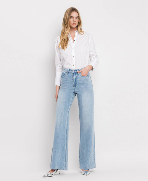 Bella super high rise wide leg Jeans