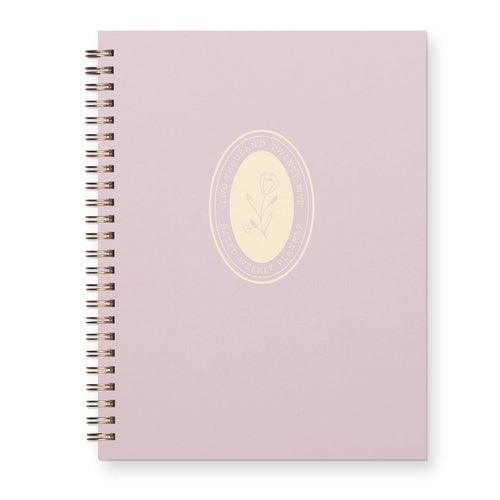 2025 Floral Dated Weekly Planner