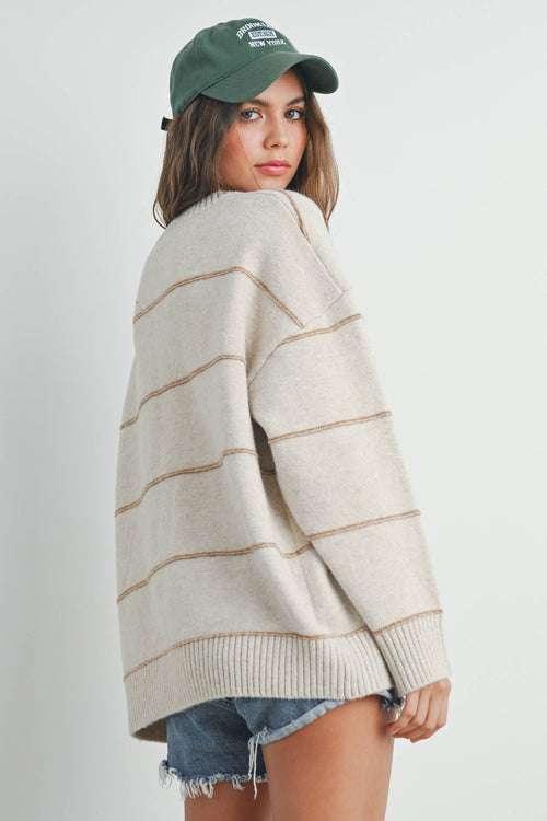 Abby striped sweater