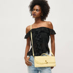 Ada Clutch Crossbody: Butter