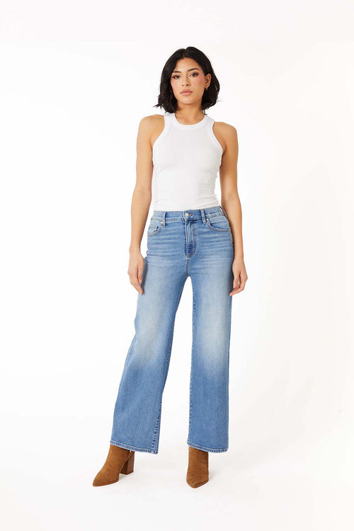 Hudson wide leg jeans