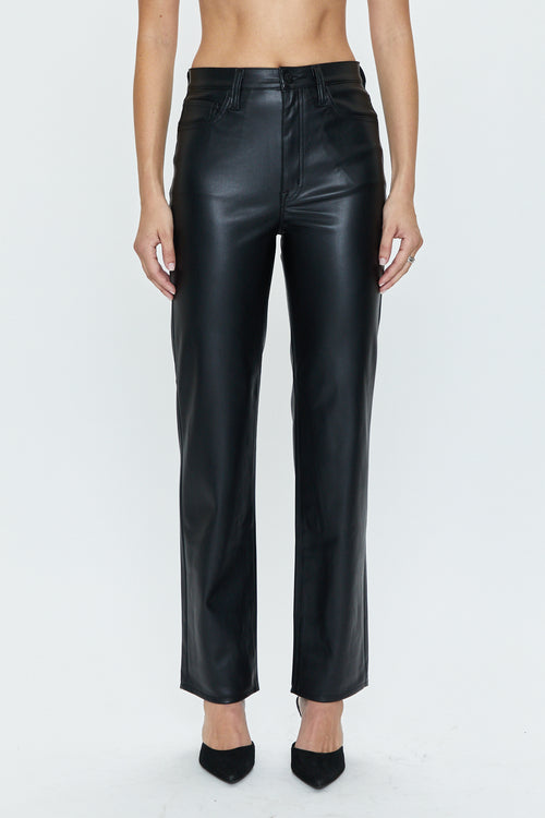 Cassie faux leather pant