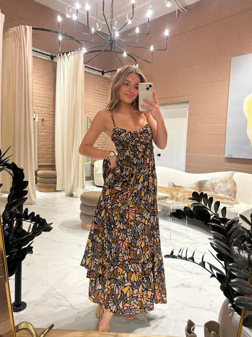 Flora maxi dress