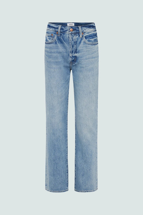 Cassie super high straight jeans