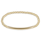 enewton gold bliss bar bracelet-multiple sizes