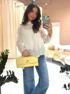 Connie eyelet blouse