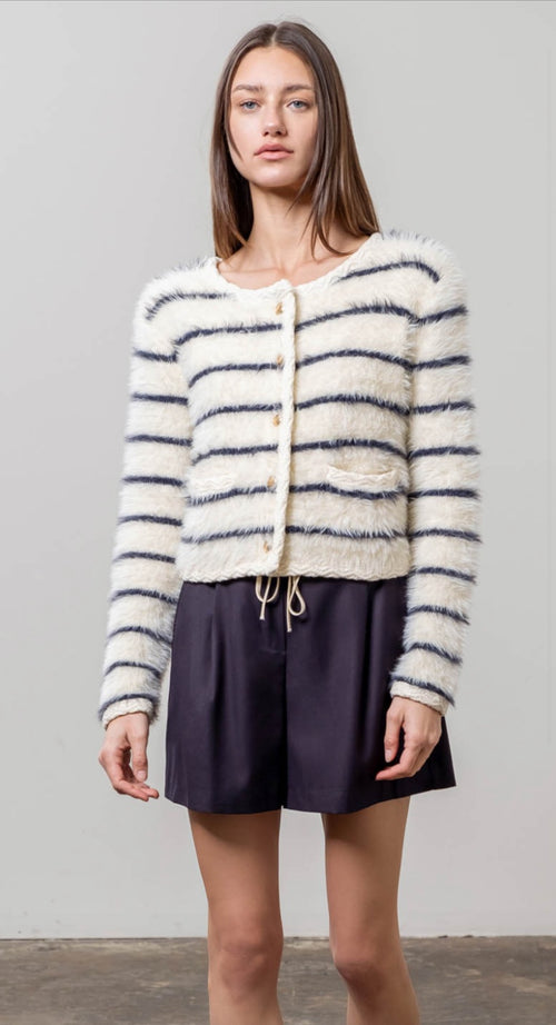 Marissa striped cardigan