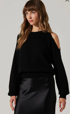 Milli cold shoulder sweater