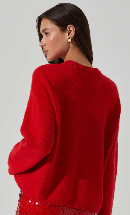 Bowie red Sweater