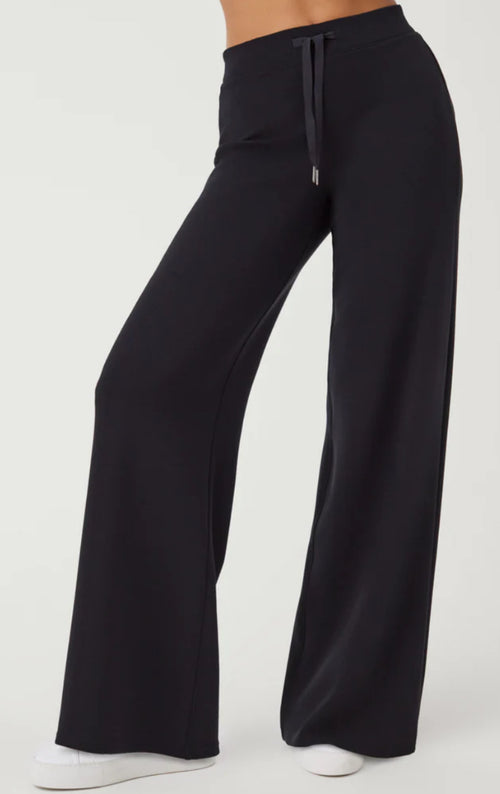 Spanx Airessentials black wide leg pant