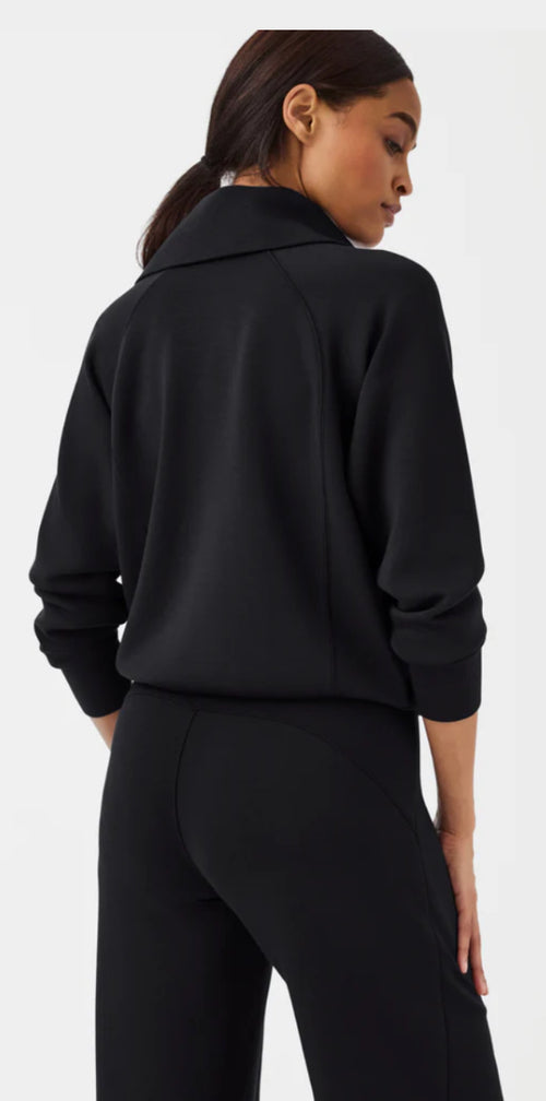 Spanx Airessentials black halfzip