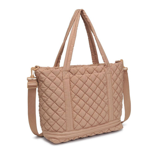 Lanya Quilted Nylon Tote