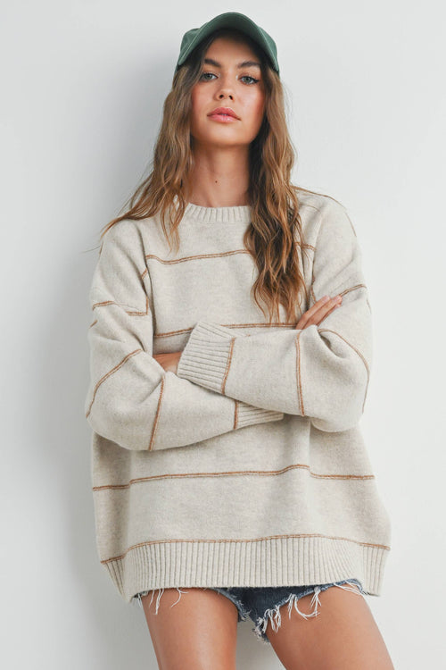 Abby striped sweater