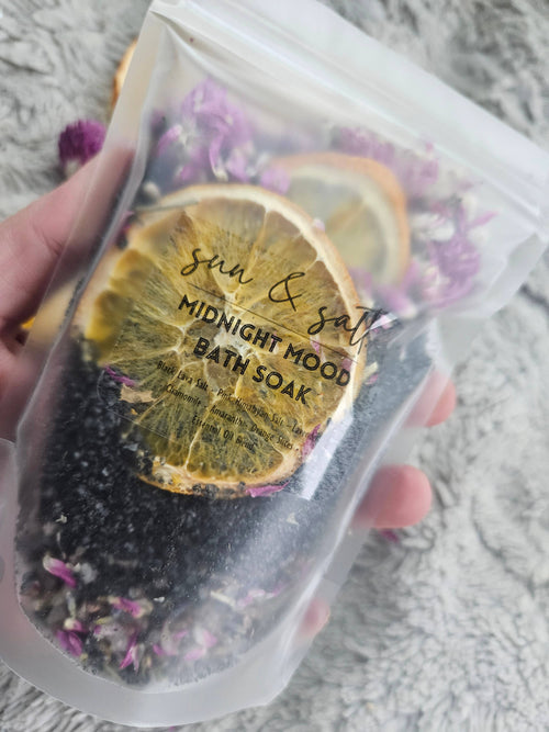 Midnight Mood Bath Soak - Natural Bath Salt