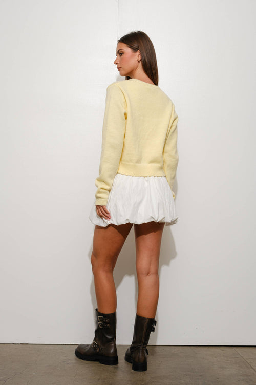 Grace yellow cardigan