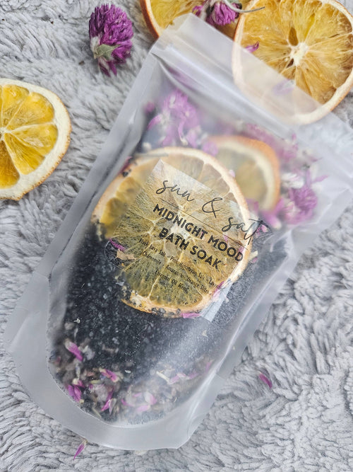 Midnight Mood Bath Soak - Natural Bath Salt