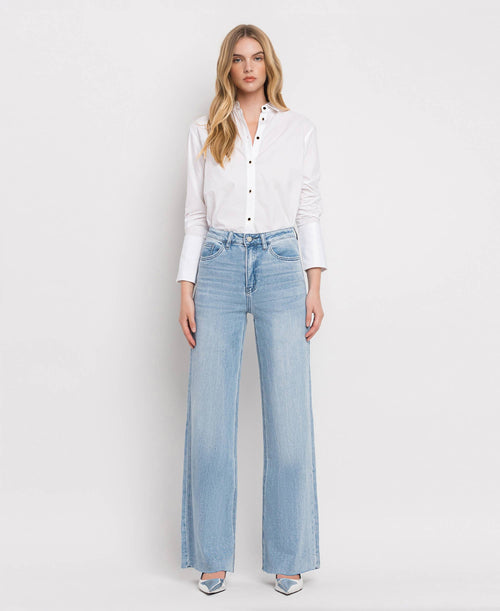 Bella super high rise wide leg Jeans